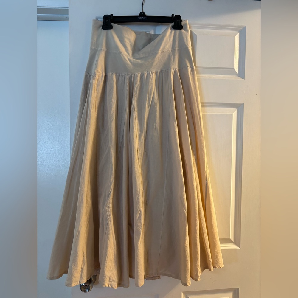 T Party Fashion Cream A-Line‎ Skirt